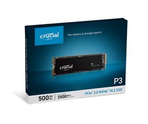 Yingruida Crucial Solid State Drive P3 PLUS 500GB PCI Express 4.0 x4 M.2 2280 bulk