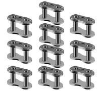 Yingshop 10 Pcs 420 Drive Chain Repair Master Connector Split Link fits 50cc 66cc 70cc 80cc 90cc 110cc 125cc ATV Quad Scooter Motorcycle Go Kart Moped Pit Dirt Pocket Mini Bike Honda XR50 CRF50