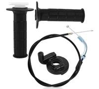 Yingshop 7/8" 22mm Handlebar GY6 2.2cm Bar Twist Throttle Accelerator Handle Grip Cable Set for Pit Dirt Mini Pocket 4-stroke Bike Quad ATV 50cc 60cc 66cc 90cc 110cc 125cc 140cc