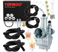 Yingshop Carburetor Kit Compatible for Yamaha Breeze 125 YFA1 YFA125 1989-2004 / Moto-4 225 YFM225 1986-1988 / Timberwolf 250 YFB250 1992-2000 / Grizzly 125 YFM125 YFM125G YFM125GH Carb