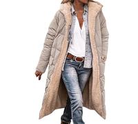 Yinguo friday black deals 2024,fur jackets for women wrap coat leopard print jacket long trench coats for women warmer denim trench coat red jacket women fleece jacket women ladies long padded coat