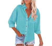 Yinguo My Orders, top, Khaki Tops for Women UK, Blue Linen Shirt Women, Womens White Shirt, Short Sleeve Blouses for Women UK, Crochet Tops for Women UK, Basic Tops, Women's Tops and Blouses