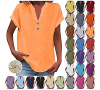 Yinguo My Orders, Tops for Women UK, Plus Size Summer Tops for Women, Satin Blouse, White tie Front Shirt Women, Long t Shirts for Women UK, Oversized Tshirt Women, lace Tops for Women UK 3