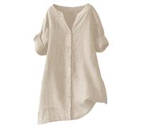 Yinguo Sleeveless Tops for Women UK, Tube Tops for Women Plus Size,Womens Linen Tops, Ladies Tops Size 20 UK, Cold Shoulder Tops, Pink Tunic, Silk Shirts for Women UK, Cotton Blouse, Crochet top
