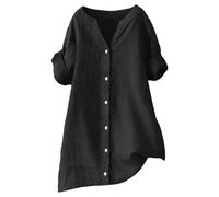 Yinguo Womens t Shirts, Summer Tunics,Flannel Shirts Women, Summer Blouse, Womens Tops Size 22, Woman Tops, Black top Women, Black Tops for Women UK, Satin Shirts for Women UK