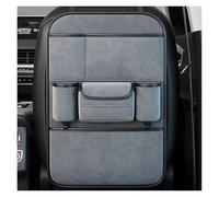 YINGWOQI Car Seat Back Organizer For Audi R8 II Spyder (4S), Premium Flannel Storage Organizer with Tissue Pocket, 2 Cup Holders & Multi Pockets