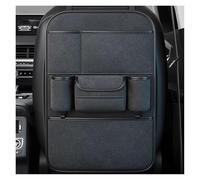 YINGWOQI Car Seat Back Organizer For Haval Divine Beast 2021, Premium Flannel Storage Organizer with Tissue Pocket, 2 Cup Holders & Multi Pockets(Quality black,One storage)