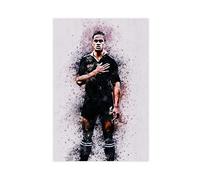 YINGXI Jonah Lomu Posters New Zealand Rugby Canvas Wall Art Decor Print Picture Paintings for Living Room Bedroom Decoration Unframe:16×24inch(40×60cm)