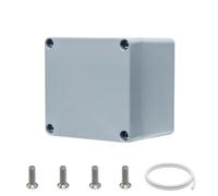 YINGXINELCT Heavy Duty Cast Aluminum Project Box, IP66 Waterproof Junction Box, High Strength, High Temperature Resistant(3.15"x2.95"x2.36")