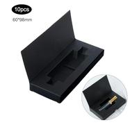 Yinhing 10 Pack 5ML Perfume Bottle Empty Boxes Cardboard Storage Container Case Black White Paper Box for Essential Oil Toner Lotion Spray Bottles 6x9.8x1.6cm