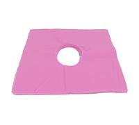Yinhing 100Pcs Face Rest Cover, Soft Breathable Disposable Nonwoven Fabric with Hole Design, for SPA Beauty Salons Skin Management Centers Hotels (Pinkish)