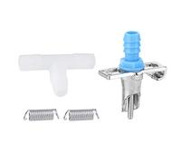 Yinhing 100Pcs Feeder Nipple Automatic Proof Drinking Equipment for Rabbits Rats Small Livestock Easy Install PP Plastic
