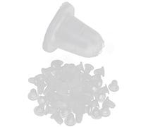 Yinhing 100PCS Ink Cups, Silicone Disposable for Microblading Pigment Caps Permanent Makeup (Small soft silicone cup)