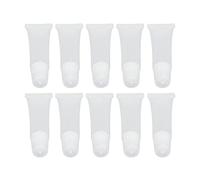 Yinhing 10pcs 15ML Empty Lip Gloss Tube Professional Portable PVC Lip Balm Container for Cosmetics DIY Suitable for DIY Gloss Oil and Other Cosmetics Enjoy the Fun of Easy