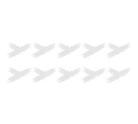 Yinhing 10Pcs 3 Way Plastic Fitting High Pressure Temperature T Shaped Tee Barb Connec Tor for Efficient Supply and Gardening Needs (Tee 12.7)