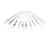 Yinhing 10PCS Fine Fiber Facial Brush Set Soft DIY Applicator with A Shaped Design for Even Application Ergonomic for Types of Masks