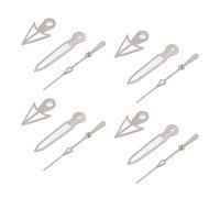 Yinhing 10pcs Luminous Watch Hands Set for NH35 NH36 SK 26 Hour Minute Second Modification Parts for Mechanical Timepieces (SK-23)