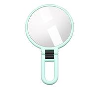 Yinhing 10X 15X Magnifying Handheld Mirror Double Sided Folding Portable Travel Makeup with 360 Rotation ABS Material Lightweight Compact for Women Girls Mothers (10X)