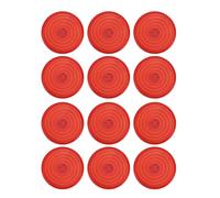 Yinhing 12Pcs Covers Replacement for Mechanical Push Switches Compatible with Kailh Cherry TTC Akko Glorious Enhance Your Gaming Experience with Premium Quality Design (Red)