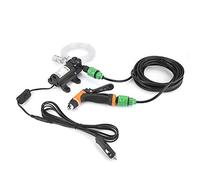 Yinhing 12V High Power Electrical Car Wash Pump Kit with Nipple Connec Tor Ideal for Au to Detailing and Outdoor Use Versatile Nozzle for Efficient Spraying