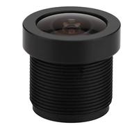 Yinhing 2.1mm Camera Lens 150° Wide Angle M12 Mount for CCTV Security | 2.5 F-Number HD Optics, IR Night Support, Compatible with 1/3 & 1/2.9 CCD Chips, 24-Hour Protection