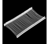 Yinhing 2 Inch Standard Tagging Fasteners 20 5000pcs 50mm Standard Tagging Attachments for Clothing Garment Label Tag Plastic Barbs for Efficient