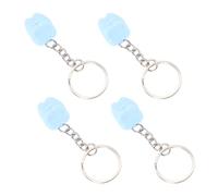 Yinhing 20Pcs Teeth Box Keychain Tooth Case Portable Milk Teeth Holder for Kids in Cute Green Design for Storing Memories and Keepsakes Ideal New Parents and Showers Lightweight and (Blue)