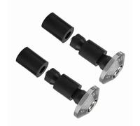 Yinhing 22mm 7/8inch Motorcycle Handlebar End Slider Plug for Offroad Racing Aluminium Easy Install Protective Stylish Green Design (Ti Color)