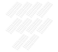 Yinhing 240pcs Transparent Nail Sticks for Nail Polish Display Trapezoid False Art Tips Manicure Supplies for Salon DIY (Long pointed shape 240 pieces)