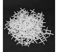 Yinhing 2500Pcs Ceramic Tile Spacers Professional Plastic Leveling System for Tiling Reusable 1mm .5mm Spacers Essential Tools for Layout and Alignment in Flooring Projects (1.5MM)