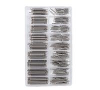 Yinhing 270Pcs Watch Spring Kit 18 Sizes Alloy Watch Strap Connecting Pins