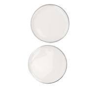 Yinhing 2PCS 6.5In Polyester Film Drumhead Replacement for Jazz Drums White Accessory for Enhanced Sound Quality and Performance