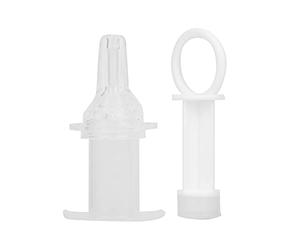 Yinhing 2Pcs Feeder Set Safe Infant Liquid Dispenser Choking Prevention Easy to Use Feeding Tools for Accurate Dose and Comfortable Feeding Experience