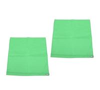 Yinhing 2PCS Horse Training Flags Abrasion Nylon Equestrian Flags for Desensitization Groundwork Bright Yellow for High Visibility Lightweight Portable (Green)