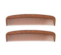 Yinhing 2Pcs Premium Wooden Hair Comb Set Portable Static Styling Combs for Professional Barber Shops and Hair Salons Lightweight Design for On the Grooming Finish for Ideal for