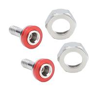 Yinhing 2PCS Stainless Steel Keg Coupler for Beer Keg 5/16in ID Beer Hose Connector Easy Installation Drum Connector