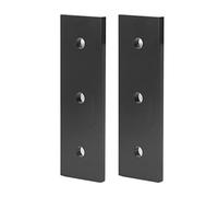 Yinhing 2Pcs Straight Metal Brace Bracket, Jointing Strengthen Plate, Metal Brackets, 3 Hole Joint Board, Aluminum Alloy Strong Joint Bracket Plate, for Furniture Fastening (3030)
