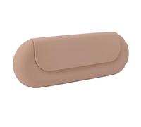 Yinhing 3 in 1 Magnetic Makeup Brush Case Silicone Makeup Brush Holder Organizer Built in Cleaning Mat Travel Portable Storage Cleaning Drying for Beauty Enthusiasts Food Grade (Khaki)