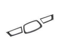 Yinhing 3 PCS Front Grille Overlay Cover Glossy Racing Bumper Grill Trim