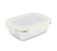 Yinhing 304 Stainless Steel Lunch Box - Leakproof 350ml Food Storage Container - Stackable Easy to Carry Safe for Meals on the (1800ml)