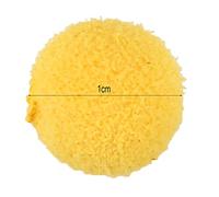 Yinhing 30Pcs Yellow Carp Fishing Foam Up Soft Pellets Baits 10mm Floating Lure for Big Fish High Buoyancy Various Flavors (Yellow odorless 10MM)