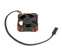 Yinhing 35mm Motor Cooling Fan 8.5V/21000RPM for RC Sensored Brushless Motor Lightweight High Efficiency Aluminum Cooling Solution for /10/12 /8 RC Cars (Orange)