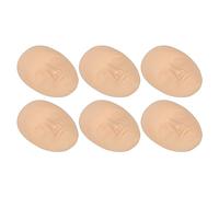 Yinhing 3D Practice Face Skin Silicone Microblading Face Practice Skin for Beginners Thickened Texture Easy to Use Reusable for Eyebrow Lip Training 10PCS