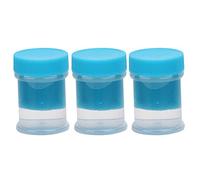Yinhing 3pcs 40ml Eyelash Extension Tweezers Cleaner, Quick Effective Glue Removal with Built-in Sponge for No, Safe Cleaning Solution for Tweezers Scissors Glue Tray Toolscleaner,