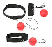 Yinhing 3Pcs Mounted Boxing Set Fighting Training Bounce Response Accessories for Speed Coordination Improvement and Fun Workout Sessions