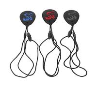 Yinhing 3pcs Teethers Necklace Silicone Teething Toys for Infants Refrigerable Heat Gum Relief for Chewing Sensory Development
