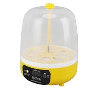 Yinhing 4 Eggs Incubator Poultry Hatcher with Automatic Temperature Humidity Control Visual Design for Home Kids Low Noise Energy Saving USB Powered (Manual Turning)
