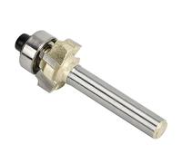 Yinhing 4 Flute /4in Shank Round Over Router Bit Professional Forming Milling Cutter for MDF Hardwood Plywood Kickback Design for Woodworking Cabinetry Projects