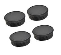 Yinhing 4 Pair Camera Rear Lens Covers and Body Set for M42 Screw Mount Cameras for Lenses and Camera Bodies Essential Accessories for Photography Enthusiasts and Professionals