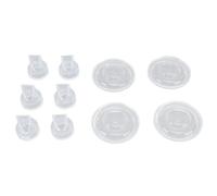 Yinhing 4pcs Diaphragms 6pcs Duckbill Valves Replacement for Wearable Bust Pump Electric Breast Pump Parts Accessories with Silicone Material for S9 S12